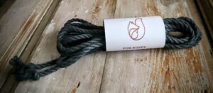 Gava Care - Fox Ropes Shibariköysi, 8 m Musta
