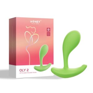 Honey Play Box - Oly 2 App-Ohjattava Vibraattori, Vihreä