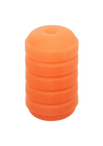 Pop Sock Ribbed Masturbaattori, Oranssi