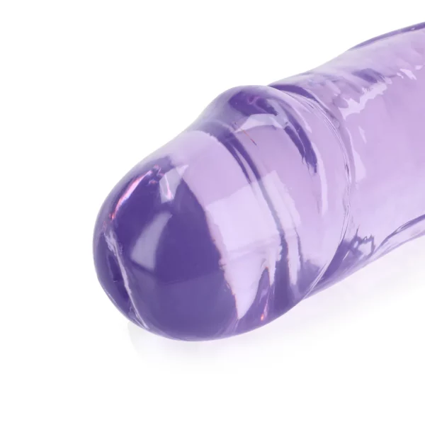 Realrock - 18" Tupladildo, Violetti - Image 3