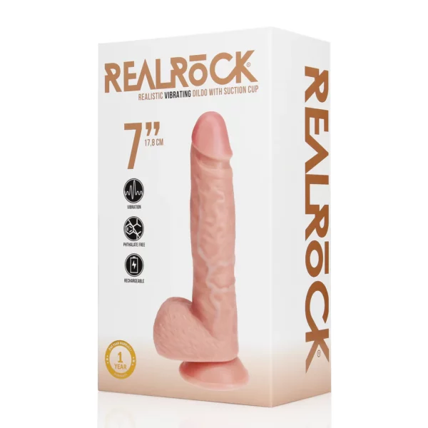 Realrock - Tekopenis Värinällä 18 cm - Image 5