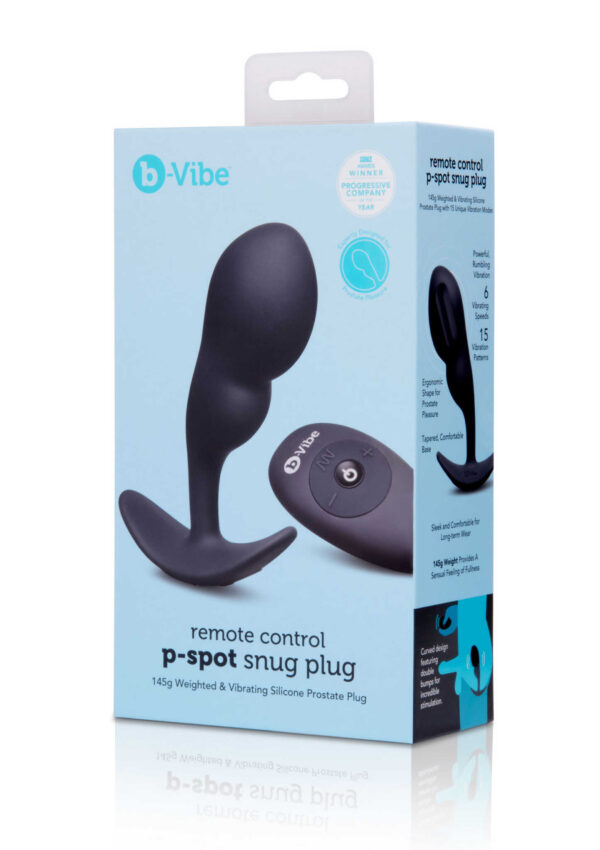 b-Vibe - P-Spot Snug Plug Eturauhaskiihotin, 145 g - Image 3