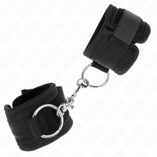 Kink - Kankaiset Käsikahleet Pistoolilukoilla - Image 3
