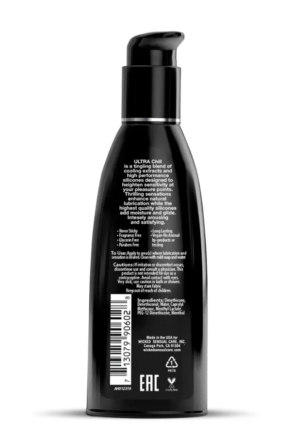 Wicked - Ultra Chill Viilentävä Silikoniliukuvoide 60 ml - Image 2