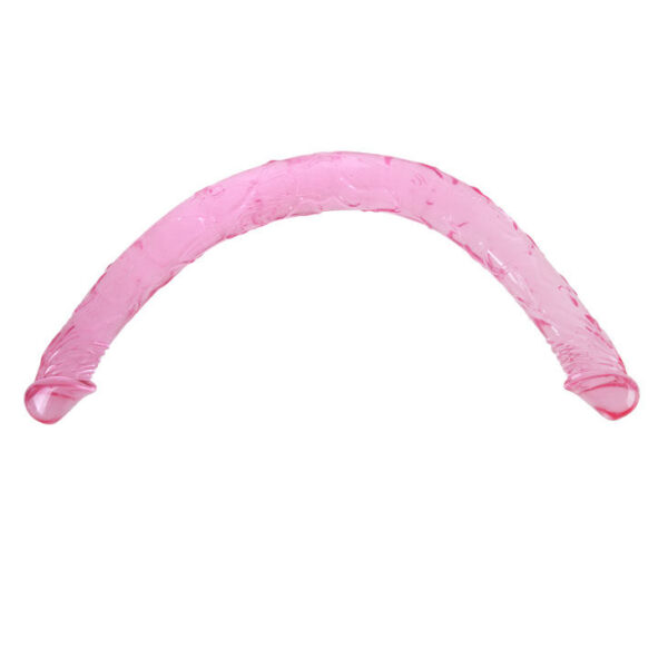 Tupladildo, Violetti 44,5 cm - Image 2