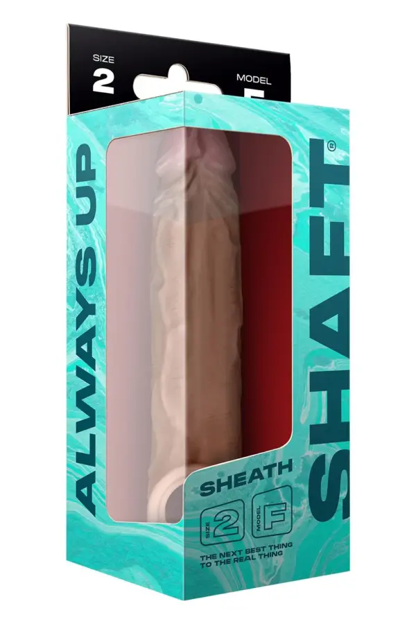 Shaft - Sheath Model F 6,9" Penisjatke, Nude - Image 6