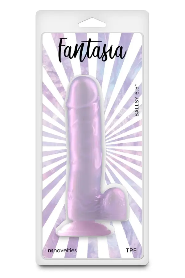 Fantasia - Ballsy Tekopenis 6.5", Orchid - Image 3