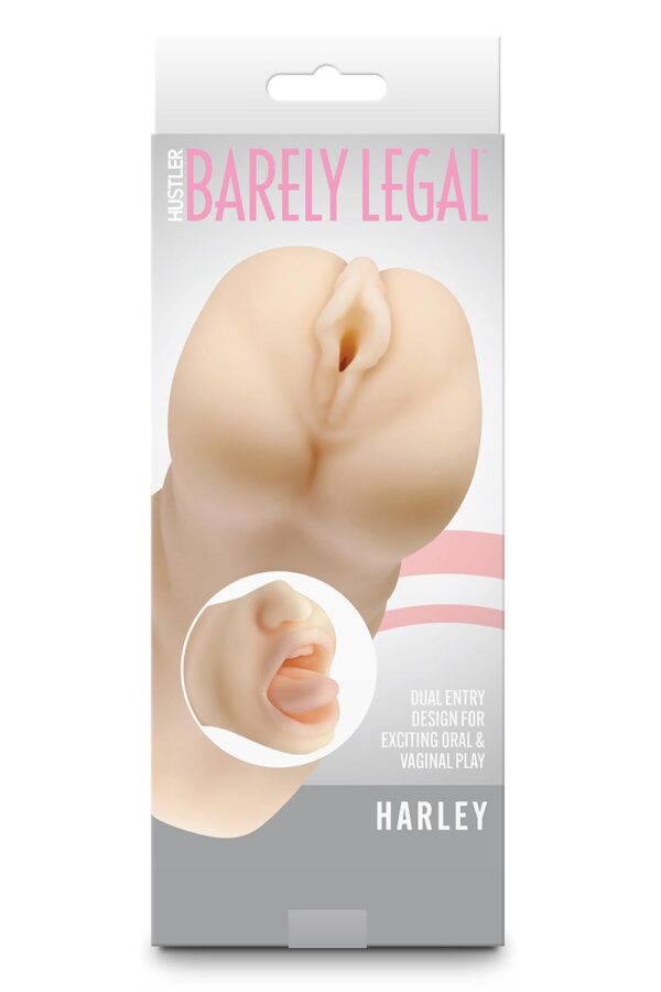 Barely Legal - Harley Masturbaattori Suu & Vagina - Image 3