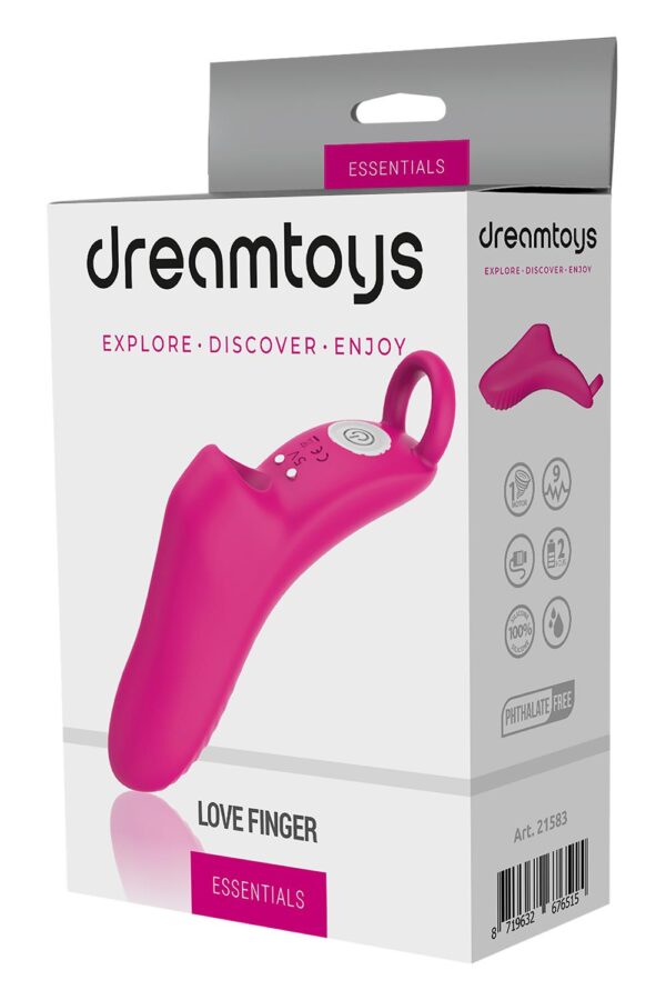 Dreamtoys - Essentials Sormivibraattori, Pinkki - Image 5