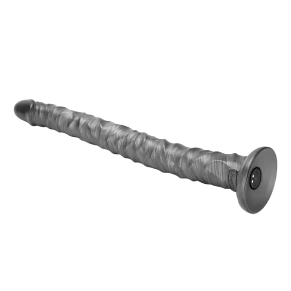 LoveToy - King Sized Vibrax Slider Anaalidildo Värinällä 40,5 cm - Image 4