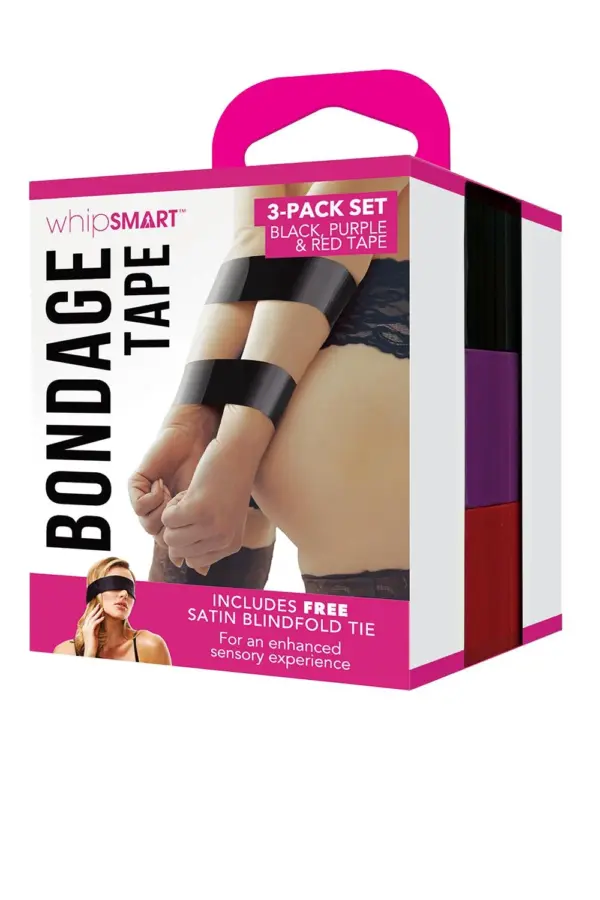 Whipsmart - Bondageteippi & Silmähuivi - Image 3
