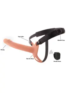 Inferno - Hollow Penis Strapon Vibrating 20 cm, eri värejä