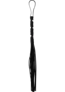 Hidden Desire - Studded Flogger, Lyhyt