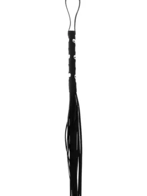 Hidden Desire - Studded Flogger, Lyhyt