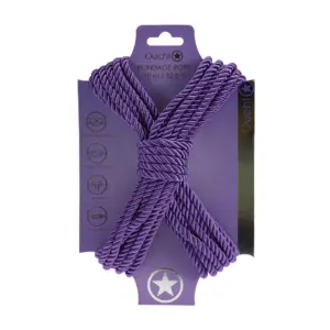 Ouch! - Bondageköysi 10 m, Violetti