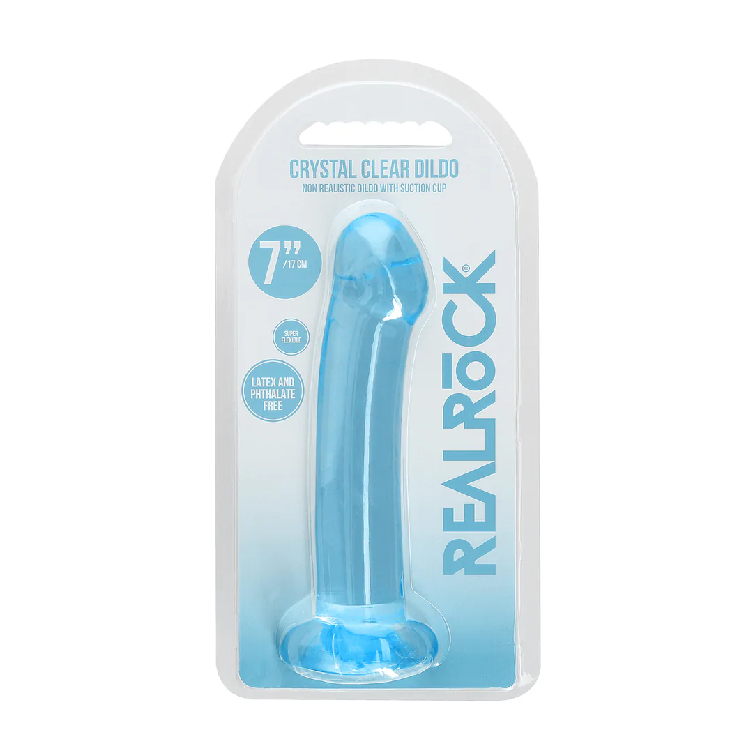 Realrock - Dildo Imukupilla 7",Sininen - Image 2