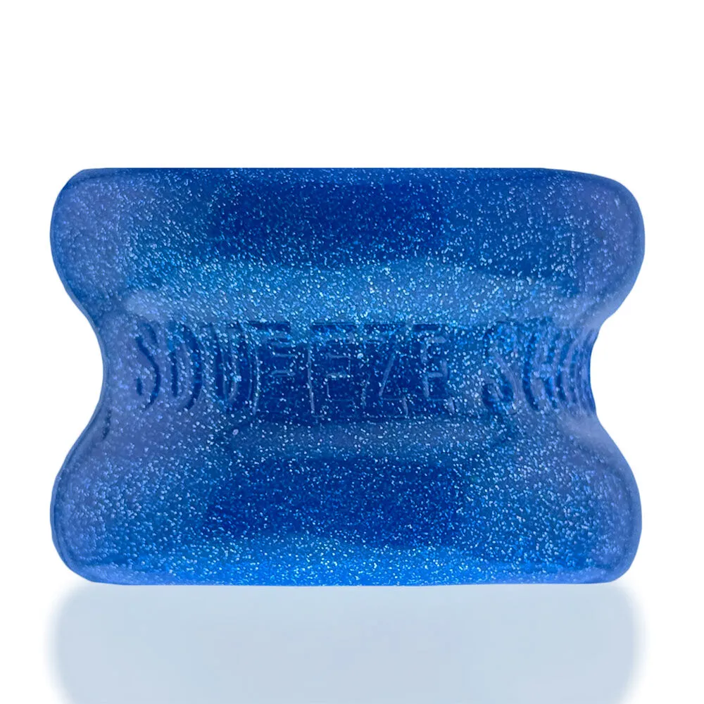 Oxballs - Squeeze Ballstretcher Lyhyt, Blue Fire