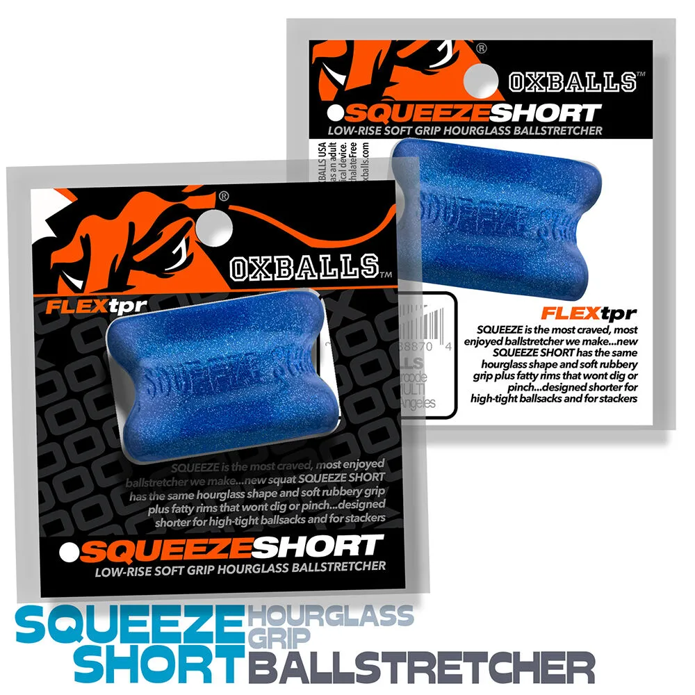 Oxballs - Squeeze Ballstretcher Lyhyt, Blue Fire - Image 5