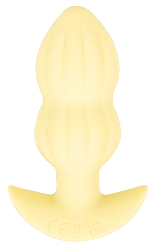 Cuties - Anaalitappi Vibralla, Keltainen - Image 3