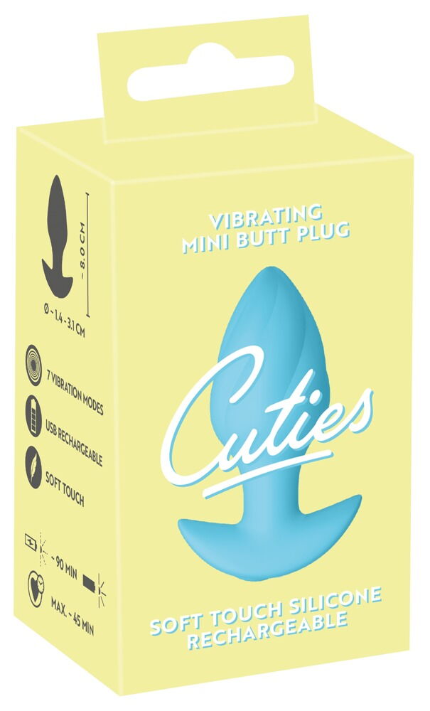 Cuties - Anaalitappi Vibralla, Sininen - Image 2