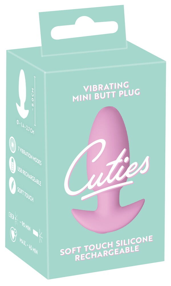 Cuties - Anaalitappi Vibralla, Vaaleanpunainen - Image 2