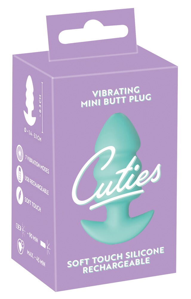 Cuties - Anaalitappi Vibralla, Vihreä - Image 2