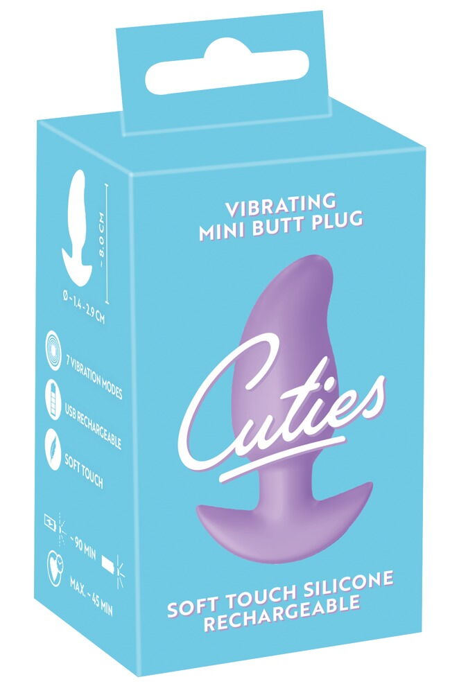 Cuties - Anaalitappi Vibralla, Violetti - Image 2
