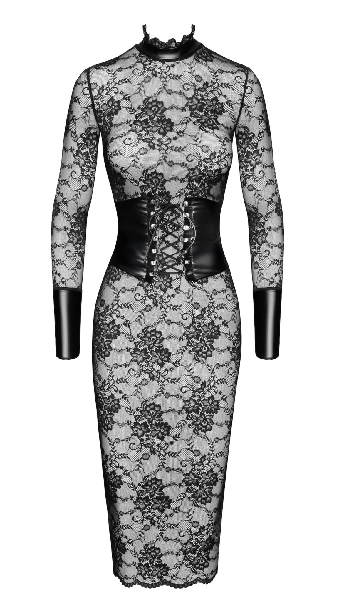 Noir Handmade - Noirelle Corset Midimekko - Image 7