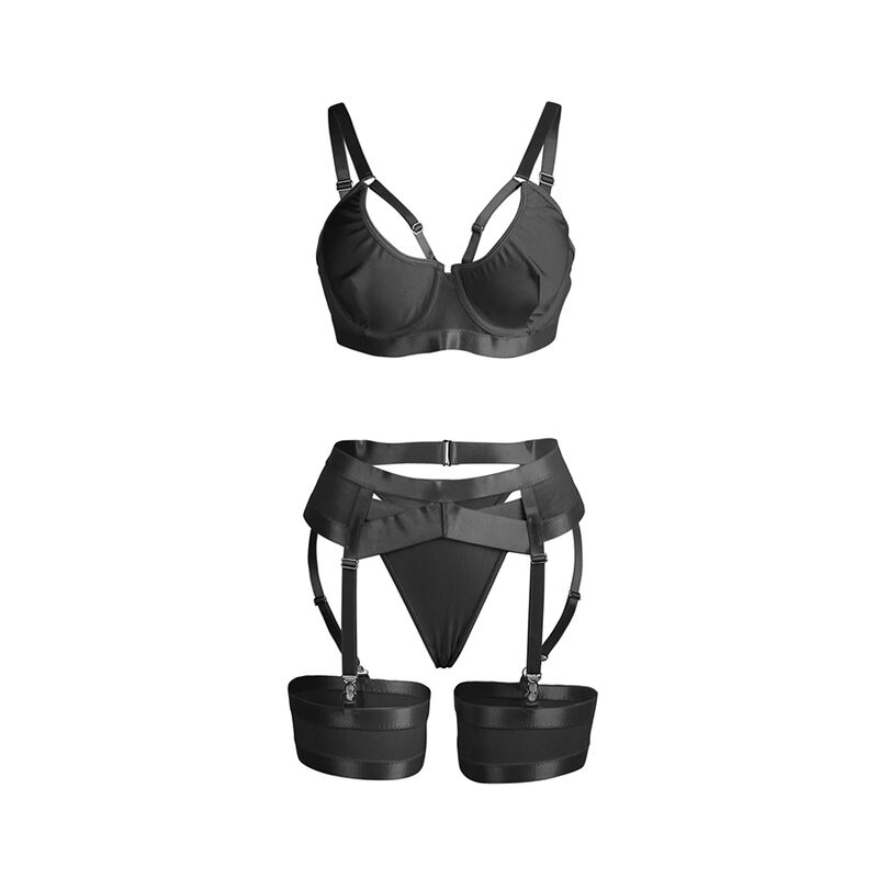 Subblime - Bondage Alusasusetti, Musta - Image 4