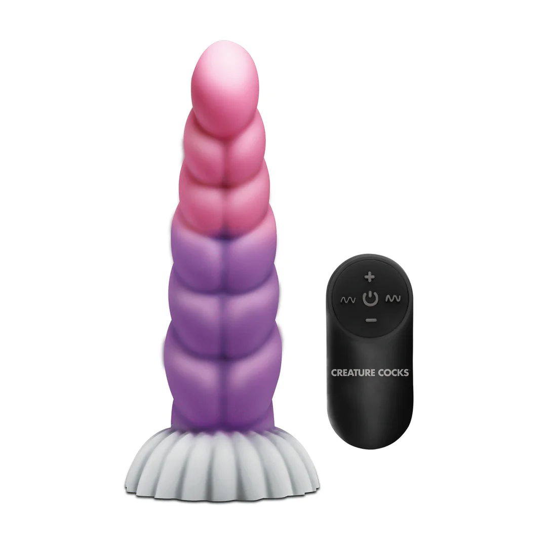 Creature Cocks - Cloud Rider Unicorn Silikonidildo & Kauko-ohjain
