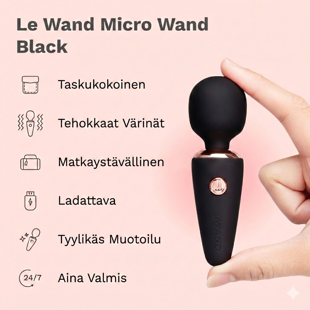 Le Wand - Mini Micro Wand, Vaaleanpunainen - Image 2