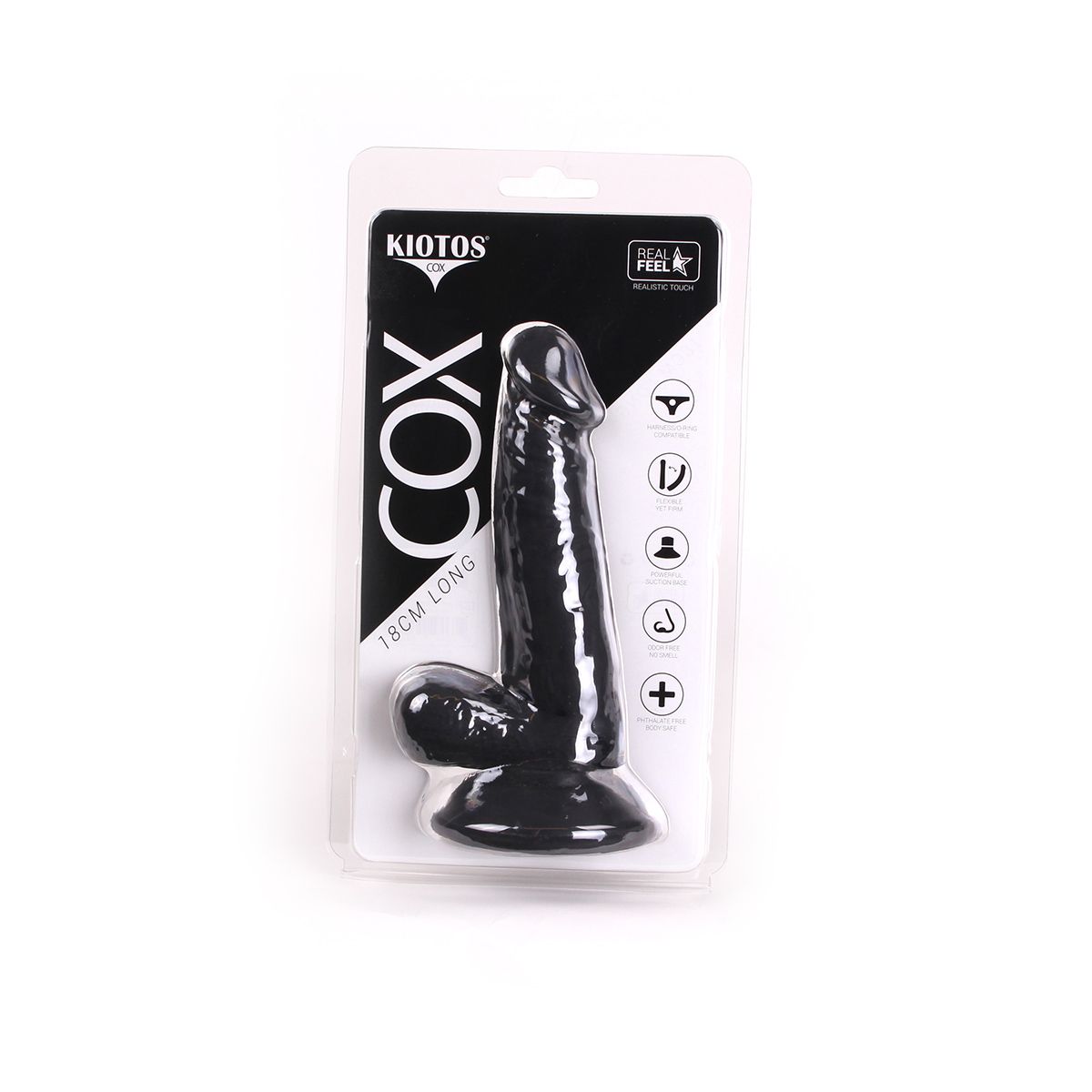 COX Black 018 - Tekopenis 18 cm - Image 6