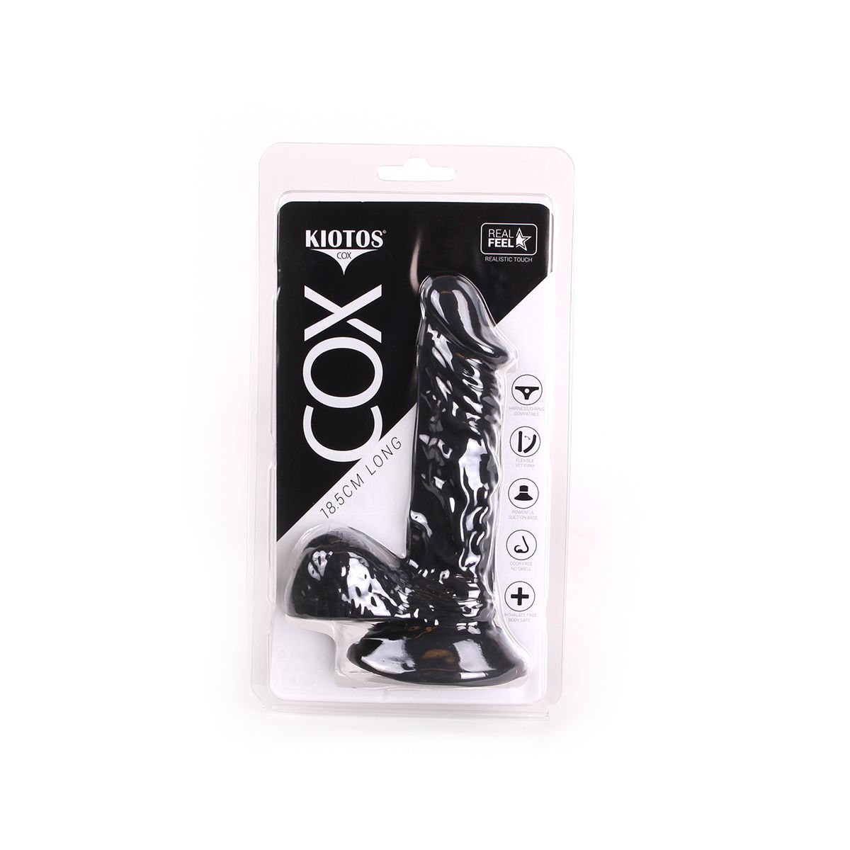 COX Black 019 - Tekopenis 18,5 cm - Image 6