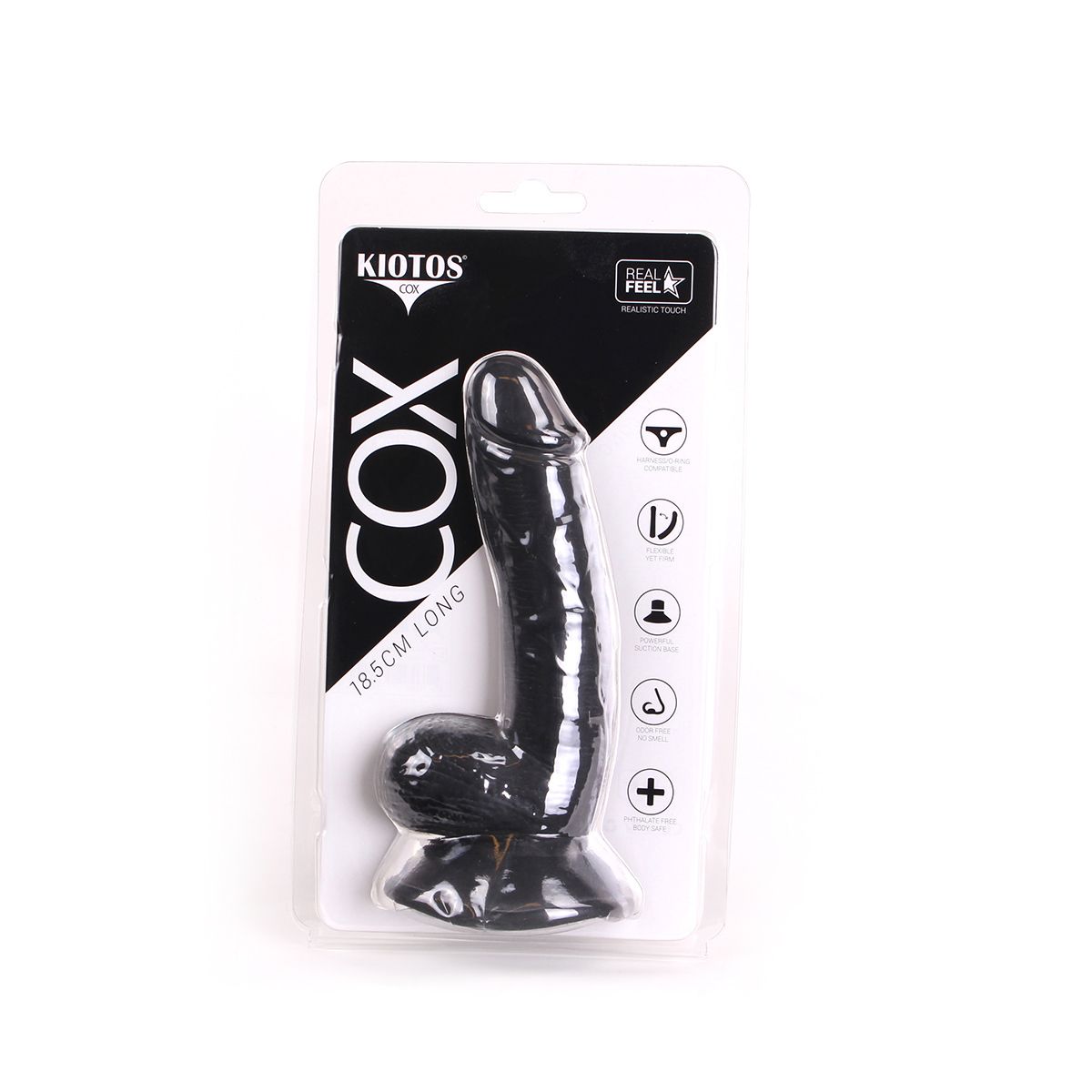COX Black 020 - Tekopenis 18,5 cm - Image 6