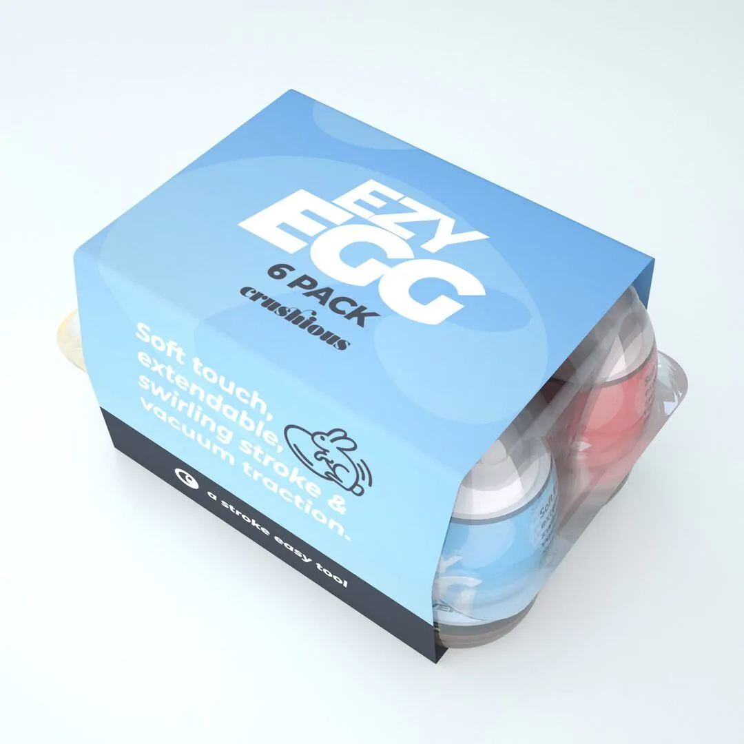 Crushious - Ezy Eggs Masturbaattorit 6 Kpl - Image 2