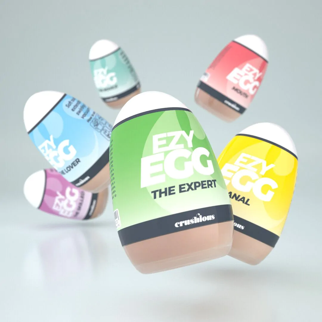 Crushious - Ezy Eggs Masturbaattorit 6 Kpl - Image 3