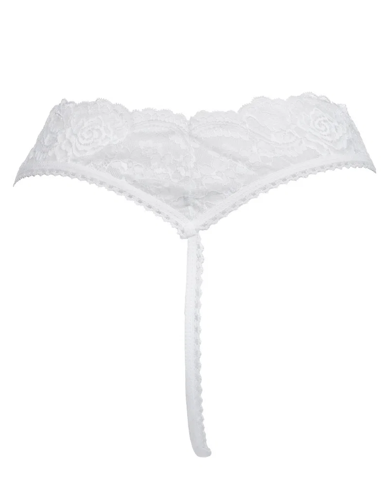 Amorable - Avostringit, Valkoinen - Image 5
