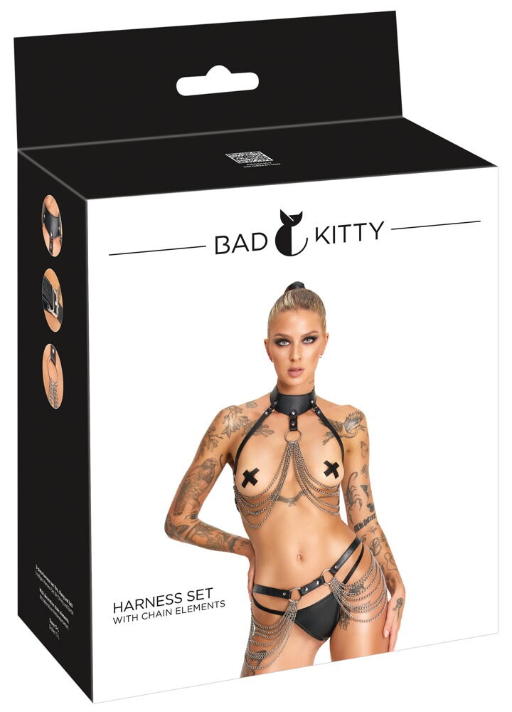 Bad Kitty - Ketjuharness Setti - Image 9