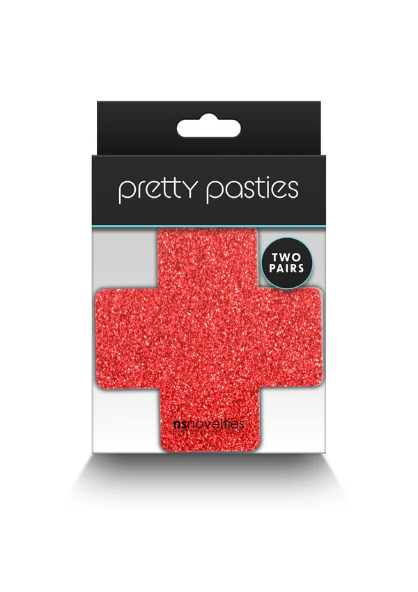 Pretty Pasties Glitter Cross 2 paria - Image 2