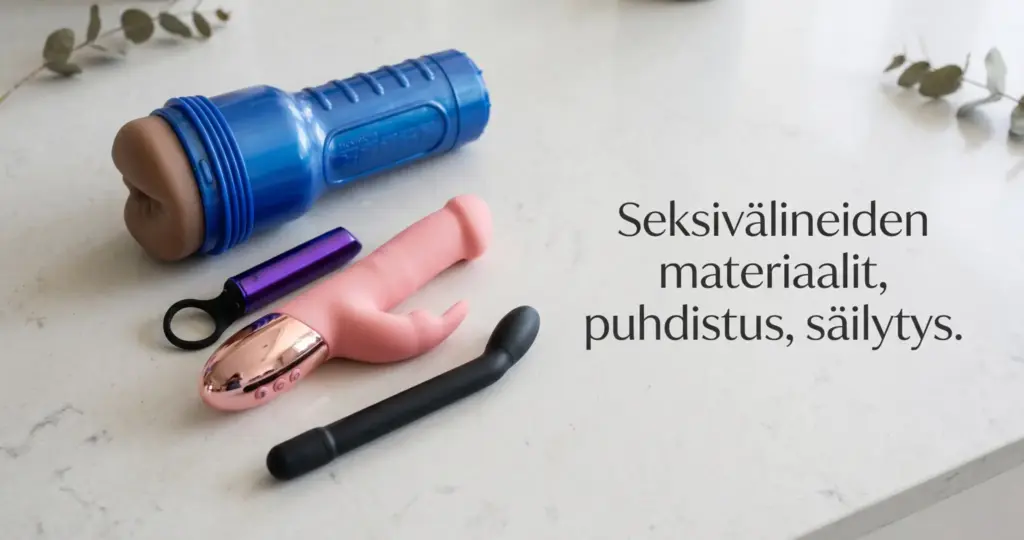 Puhdista, säilytä, nauti – opas seksilelun oikeaan hoitoon