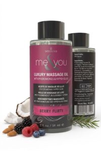 Sensuva - Me&You Hierontaöljy, Berry Flirty