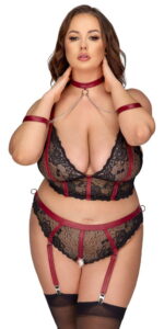 Cottelli Bondage - Pitsinen Alusasusetti