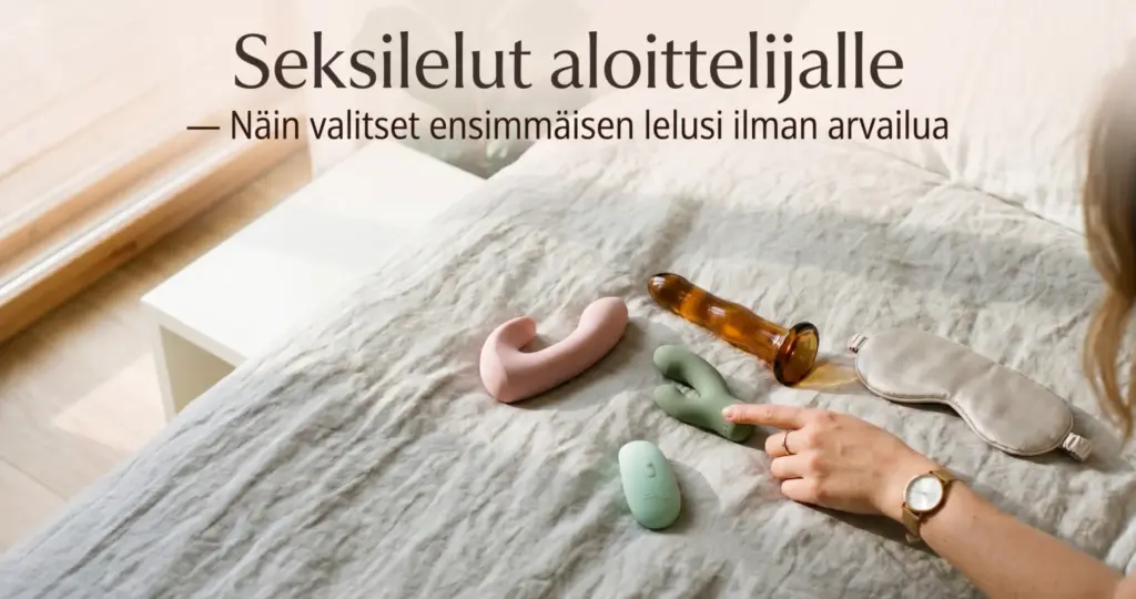Seksilelut aloittelijalle – Näin valitset ensimmäisen lelusi ilman arvailua