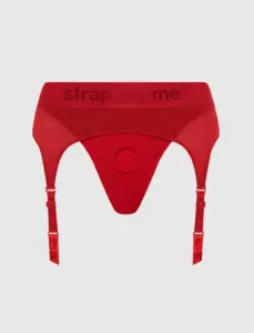 Strap-On-Me - Rebel Lingerie Harness, Punainen