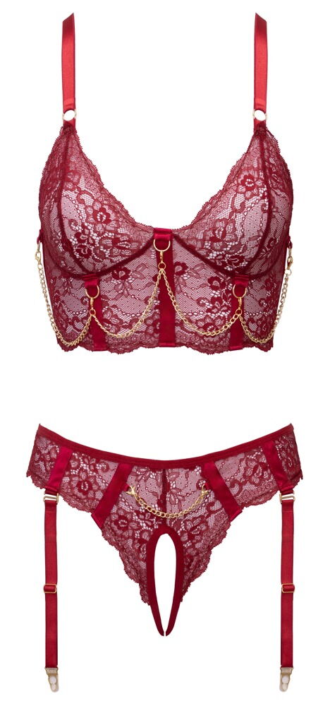 Cottelli Lingerie - Pitsinen Alusasusetti - Image 5
