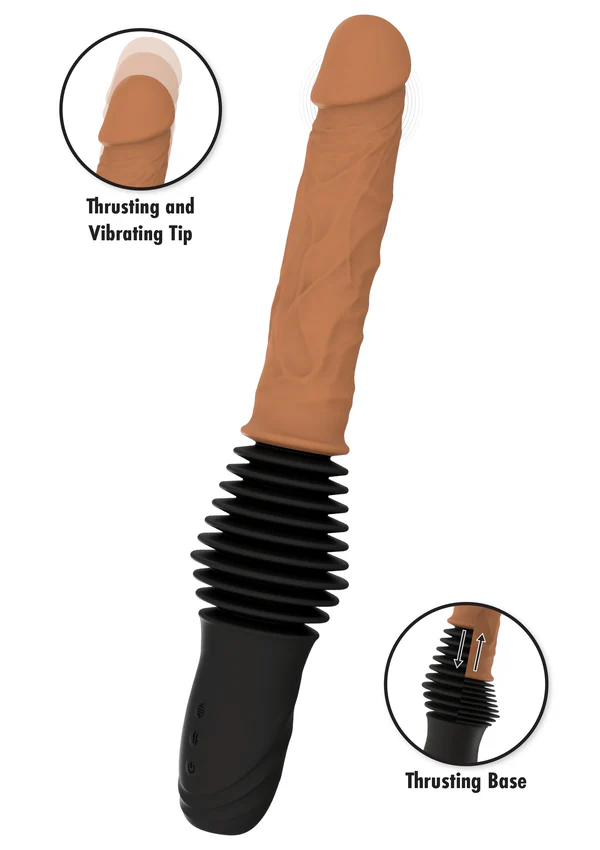 Inferno - Realistic Double Thrusting Vibrator - Image 3