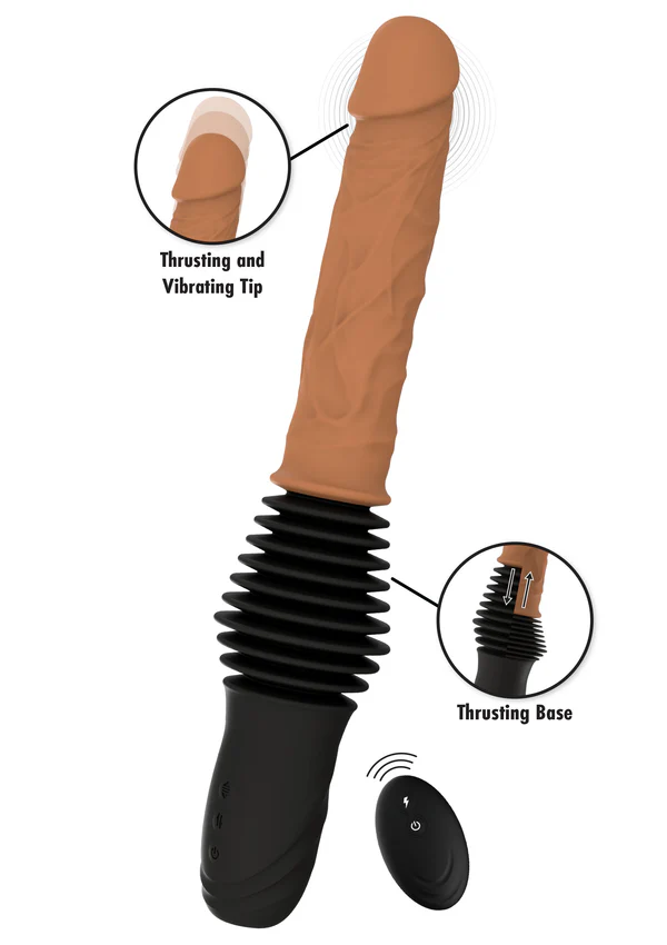 Inferno - Realistic Double Thrusting Vibrator - Image 7