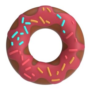 Pretty Love - Super Donut Ring, Pinkki