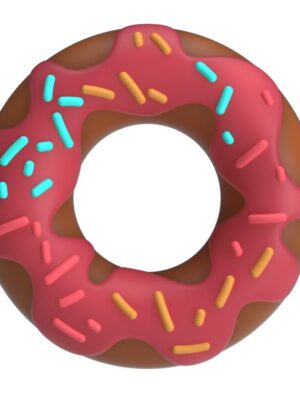 Pretty Love - Super Donut Ring, Pinkki