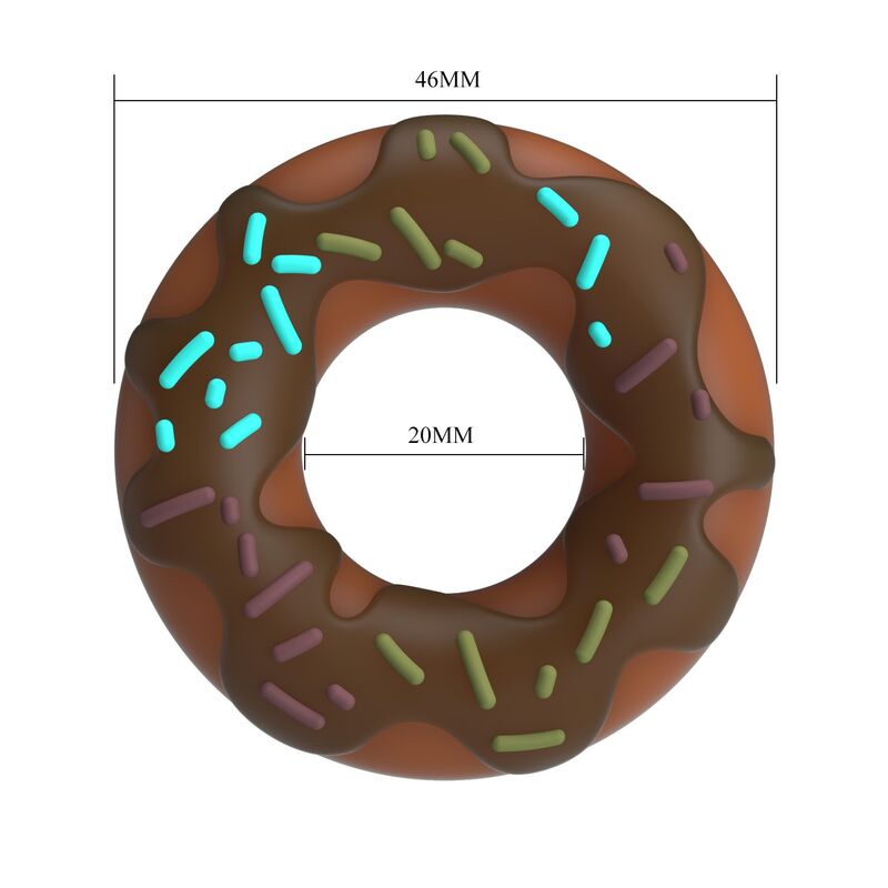 Pretty Love - Super Donut Ring, Choco - Image 5